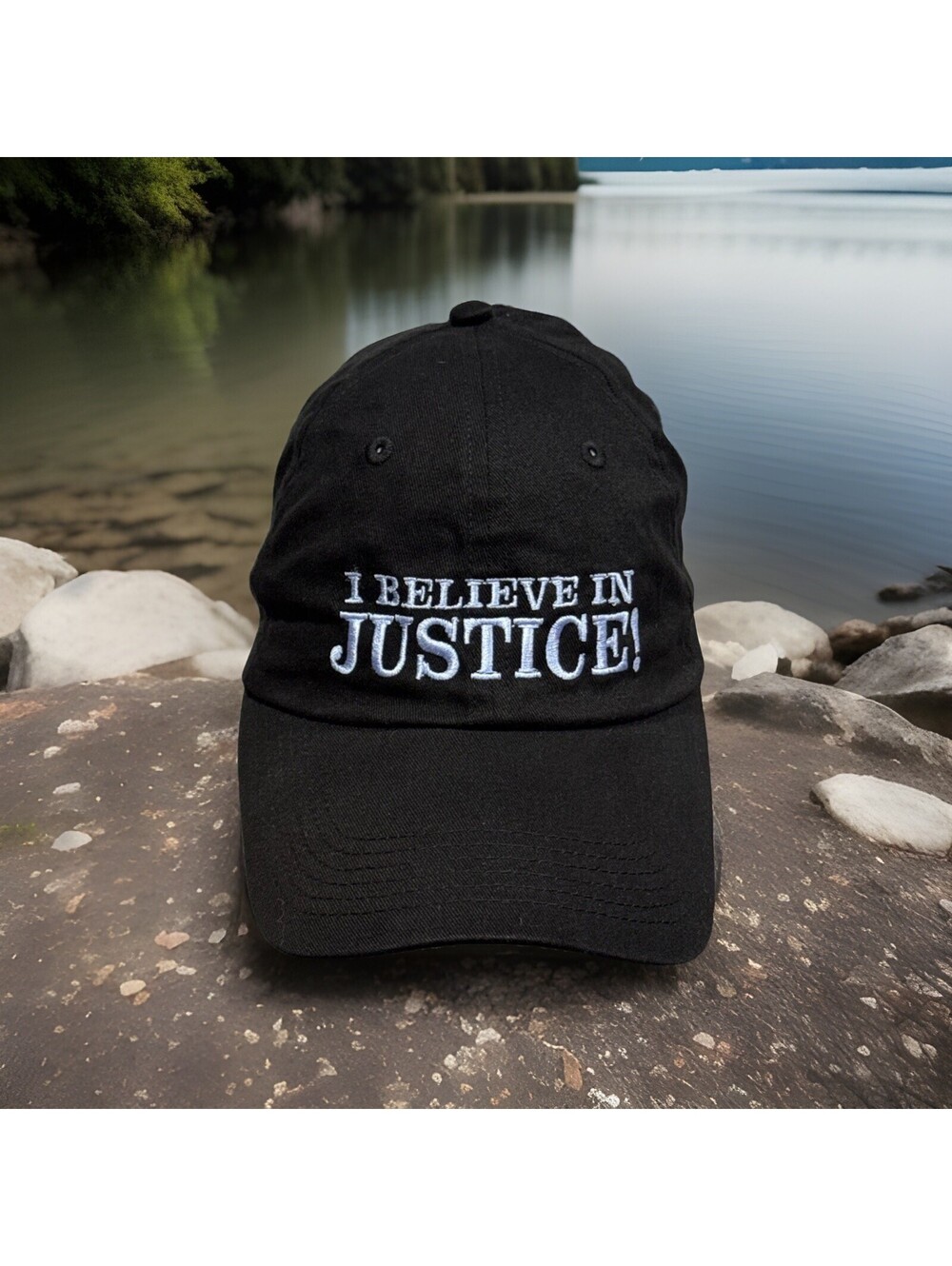 I Believe In Justice Laws Courts Warrants Judges Settlement’s Baseball Cap
